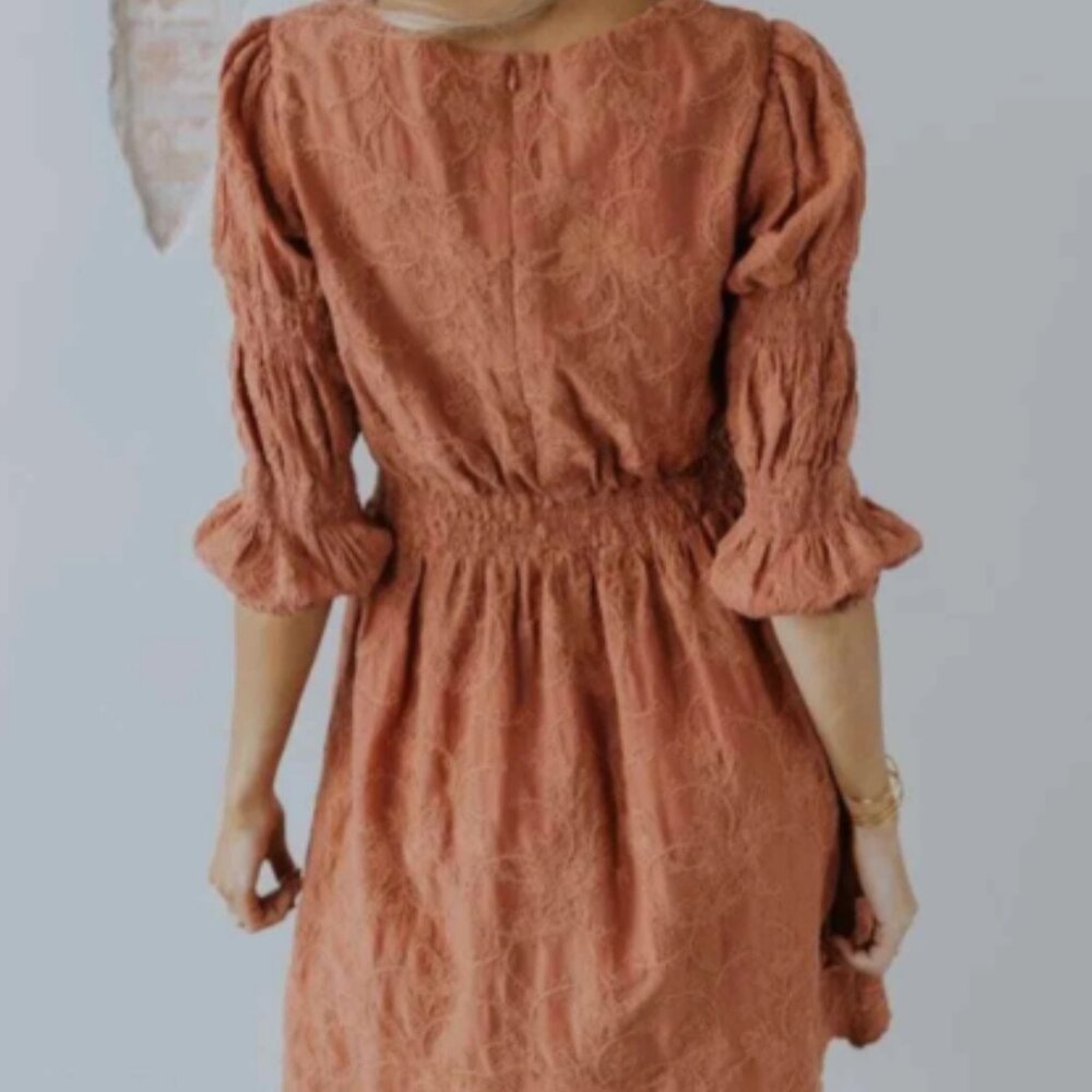 SALT Millburn Textured Dress